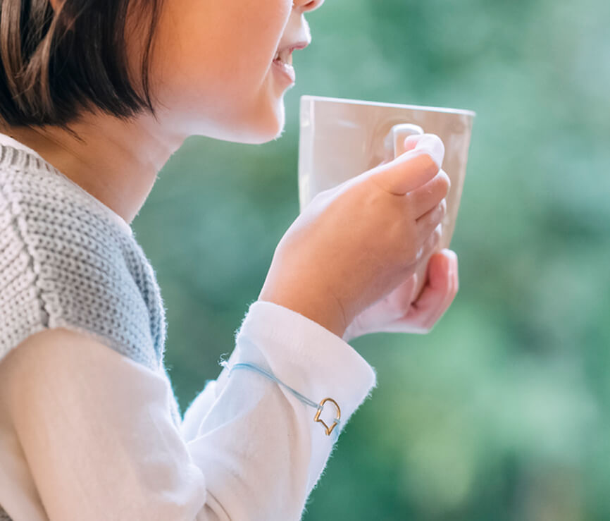 子どもにも安心して飲ませられる水が毎日使えます