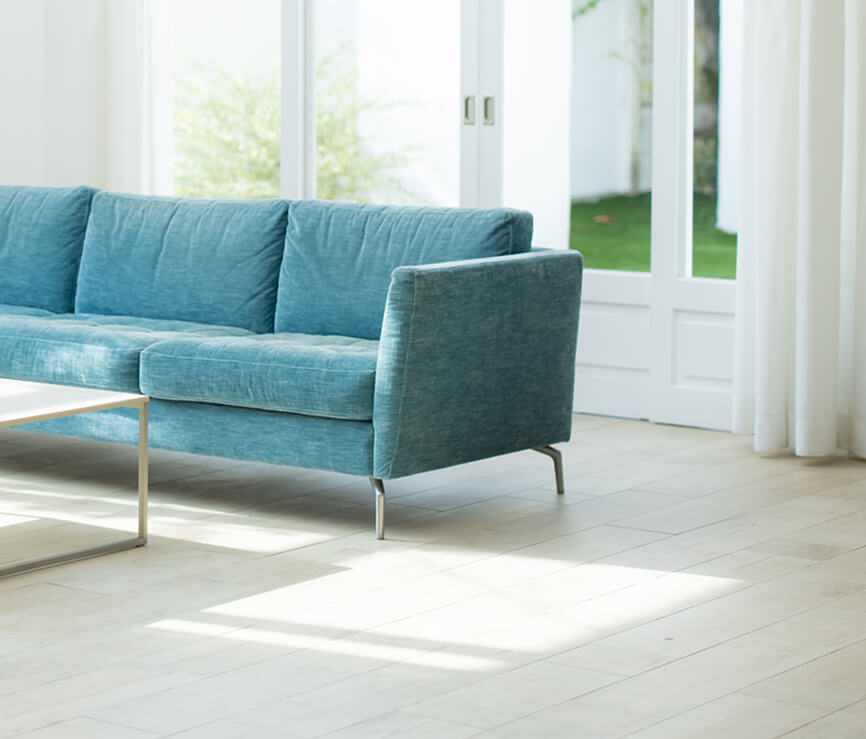 設置場所に困らない広々とした生活